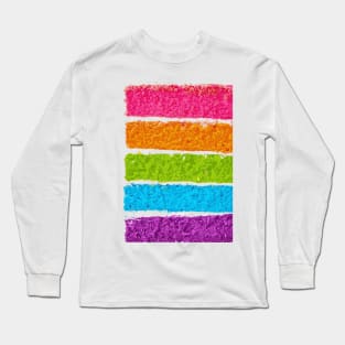 Everything is Cake - I am Rainbow Cake Long Sleeve T-Shirt